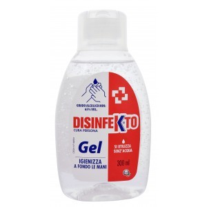 DISINFEKTO GEL alkoholový antimikrobiální gel na ruce 300 ml