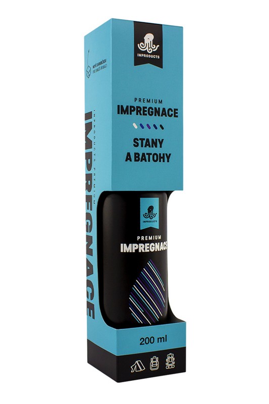Impregnace na stany a batohy INPRODUCTS 200 ml.
