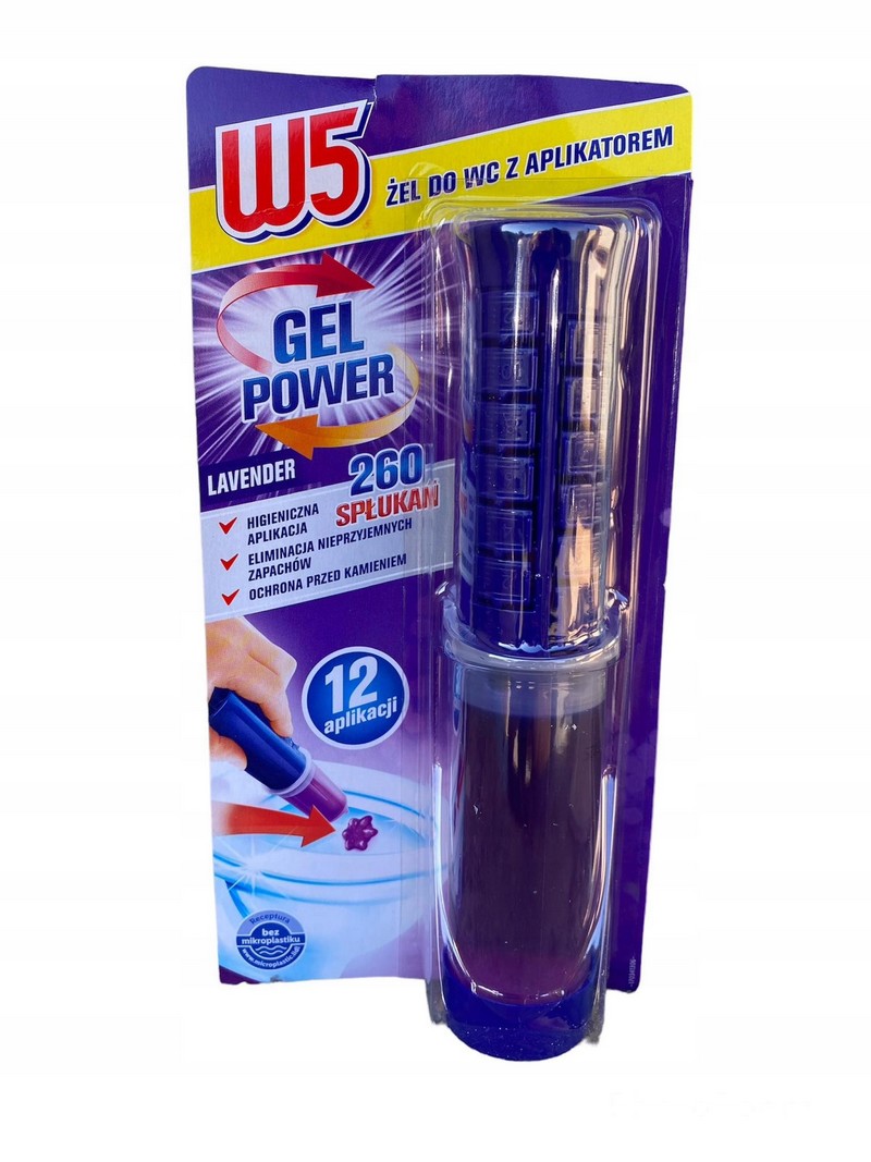 Agent Max Active gel do WC toalety LEVANDULE 12 hv