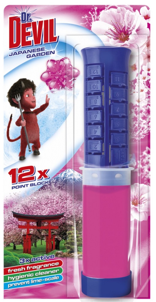Agent Max Active gel do WC toalety OVOCE 12 hvězd
