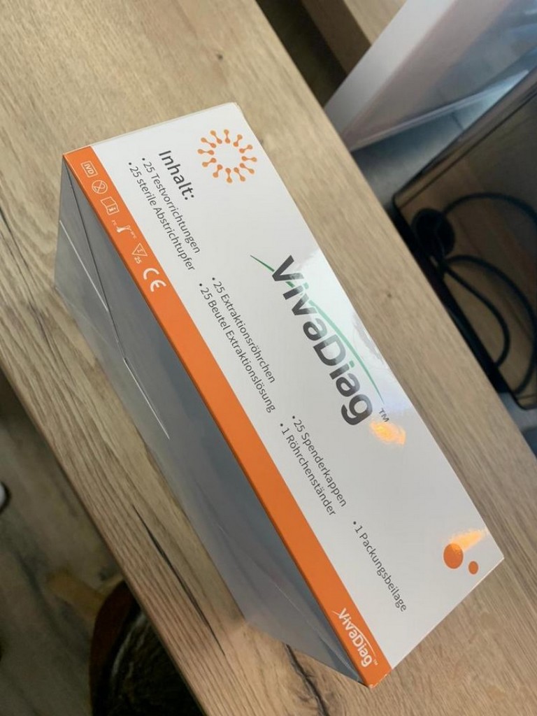 Antigenní test VivaDiag 25 ks