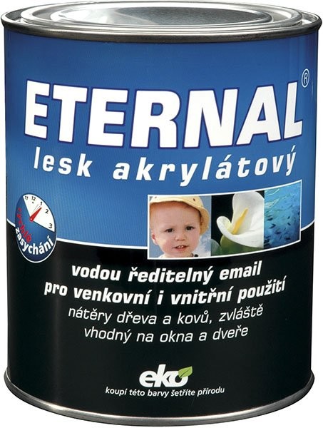 barva ETERNAL LESK akryl 0,7 kg bílá R