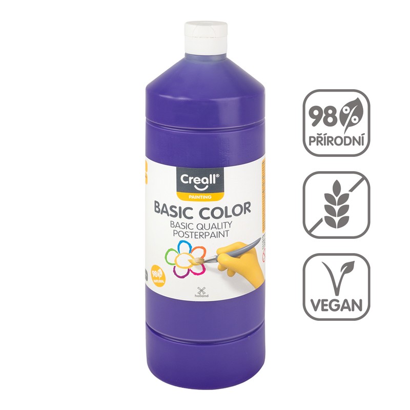Barva na textil CREALL TEX 250ml. fialová