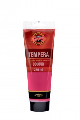 BARVA TEMPEROVÁ 250ML ČERVENÁ PURPUROVÁ 1330