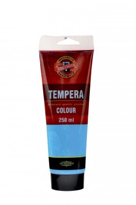 BARVA TEMPEROVÁ 250ML CYAN 1405