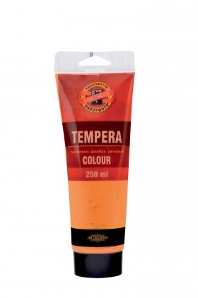 BARVA TEMPEROVÁ 250ML KADMIUM ORANŽOVÉ 1280