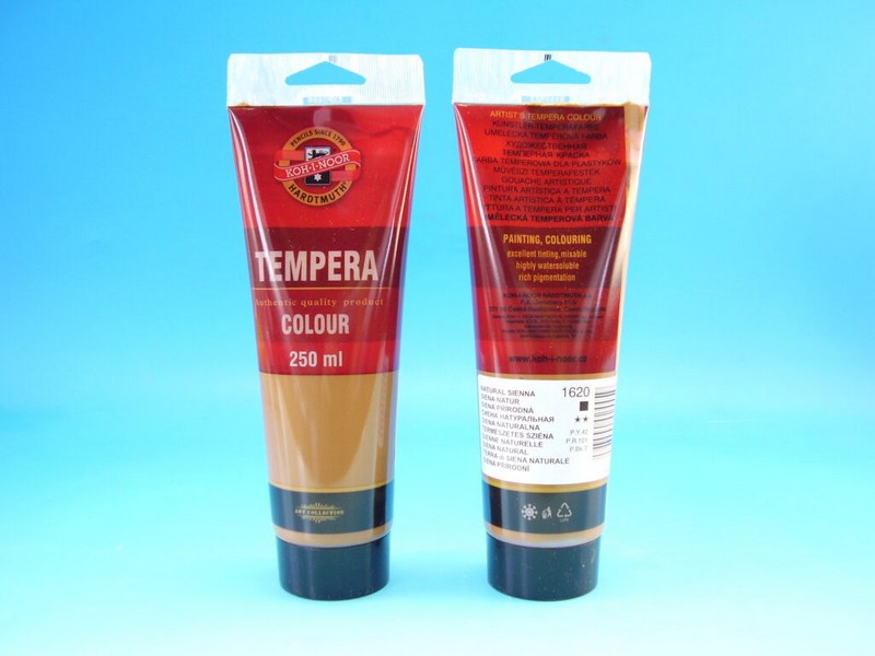 BARVA TEMPEROVÁ 250ML SIENA PŘÍRODNÍ 1620