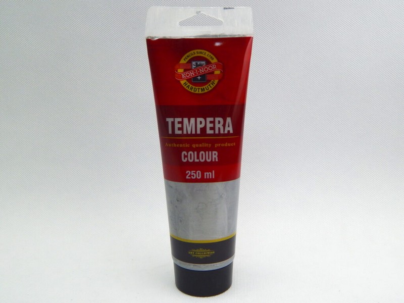 BARVA TEMPEROVÁ 250ML STŘÍBRNÁ 1800