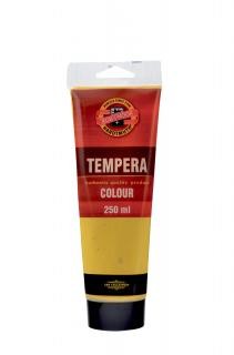 BARVA TEMPEROVÁ 250ML ŽLUŤ TMAVÁ 1210