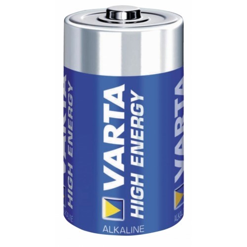 Baterie R20 velké mono alkalická VARTA High Energy blistr 2ks.