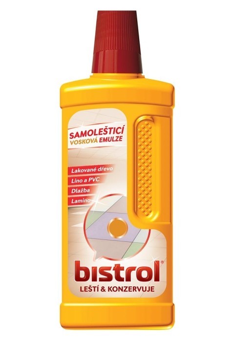 BISTROL leštěnka - vosková emulze 500 ml.