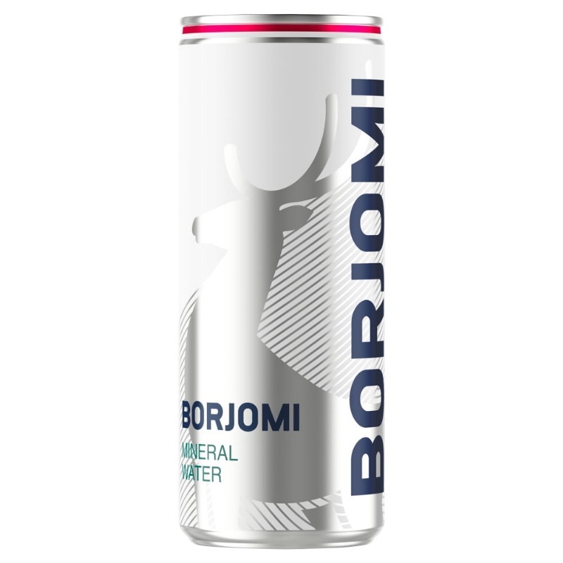 BORJOMI NATURAL minerální voda 0,33 l. 1ks.