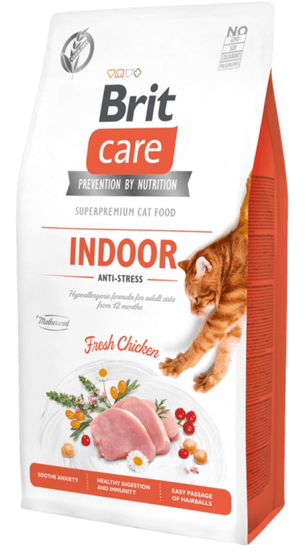 BRIT Care CAT pro dospělé domácí kočky Anti-s
