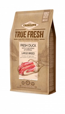 CARNILOVE Dog čerstvá kachna pro dospělé pejsky velkých plemen s cizrnou a dýní 11,4 KG CARNILOVE Dog čerstvá kachna pro dospělé pejsky velkých plemen s cizrnou a dýní 11,4 KG