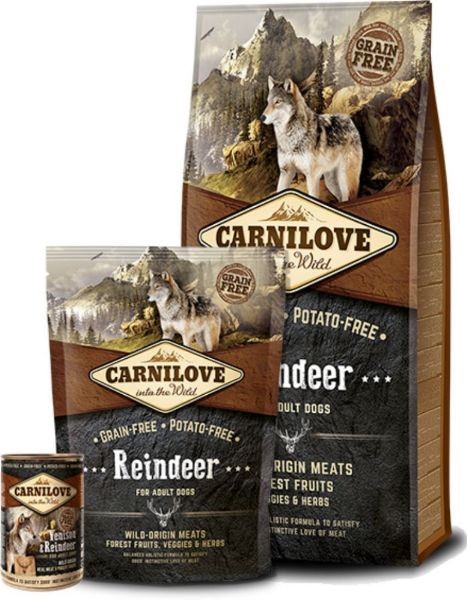 CARNILOVE Dog sobí pro dospělé psy 12kg.