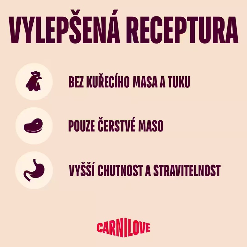 CARNILOVE DOG TRUE pro dospělé psy RYBA a KRŮTA 12kg.
