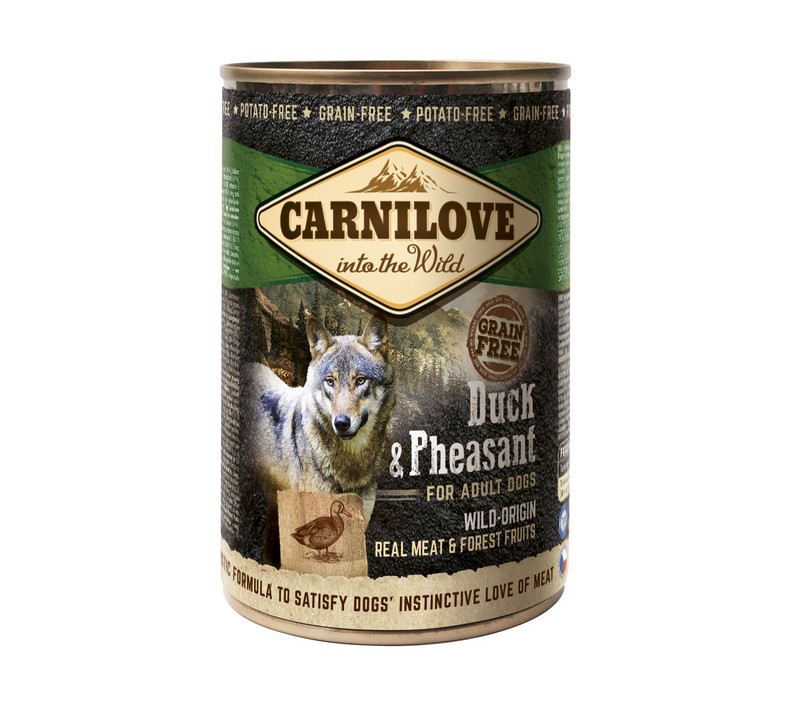 CARNILOVE maso z divoké kachny a bažanta 400g CARNILOVE maso z divoké kachny a bažanta 400g