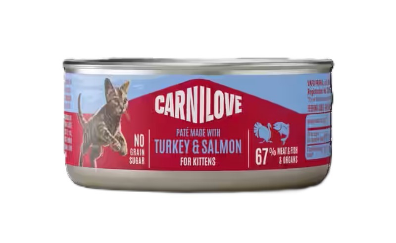 CARNILOVE pro koťata KRŮTA a LOSOS 100g