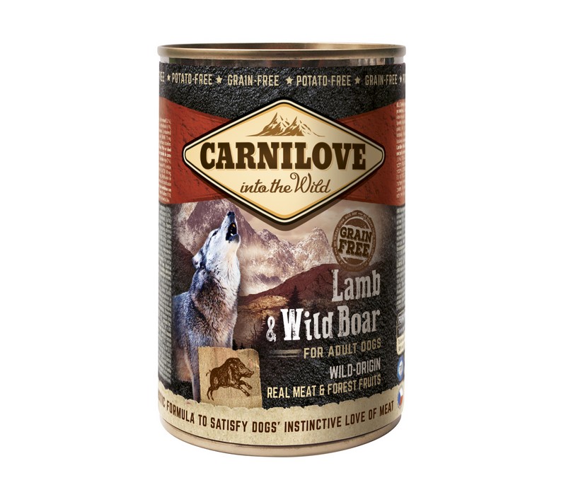 CARNILOVE Wild maso Jehněčí a divočák 400g CARNILOVE Wild maso Jehněčí a divočák 400g