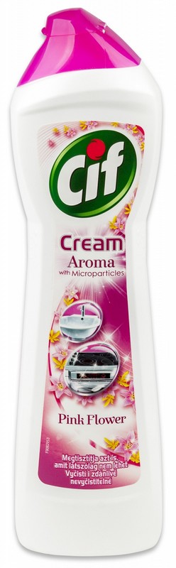 Cif Cream tekutý písek Pink Flower 500ml.