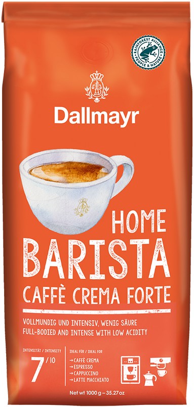 Dallmayr Caffé Barista Caffe Crema Forte - silná káva 1kg