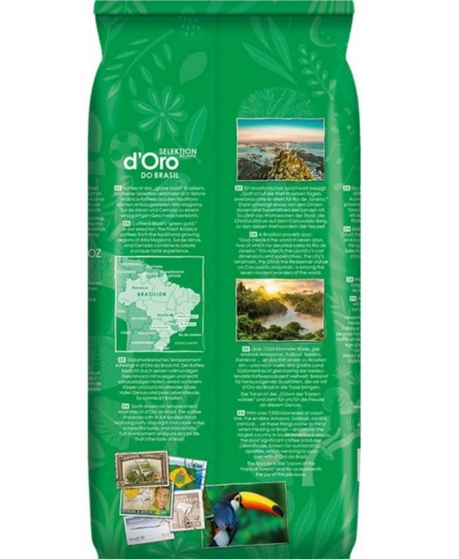 Dallmayr Caffé d'Oro do Brasil  Crema Forte - Intenzita: 6/10 1kg.