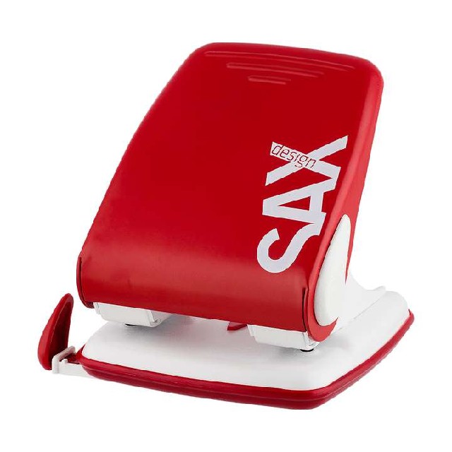 Děrovačka SAX 518 Design XL červená
