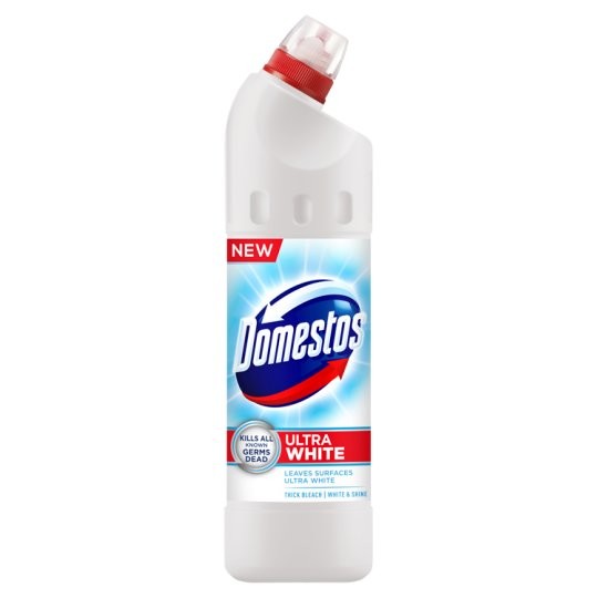 DOMESTOS Ultra White & Shine 750 ml.