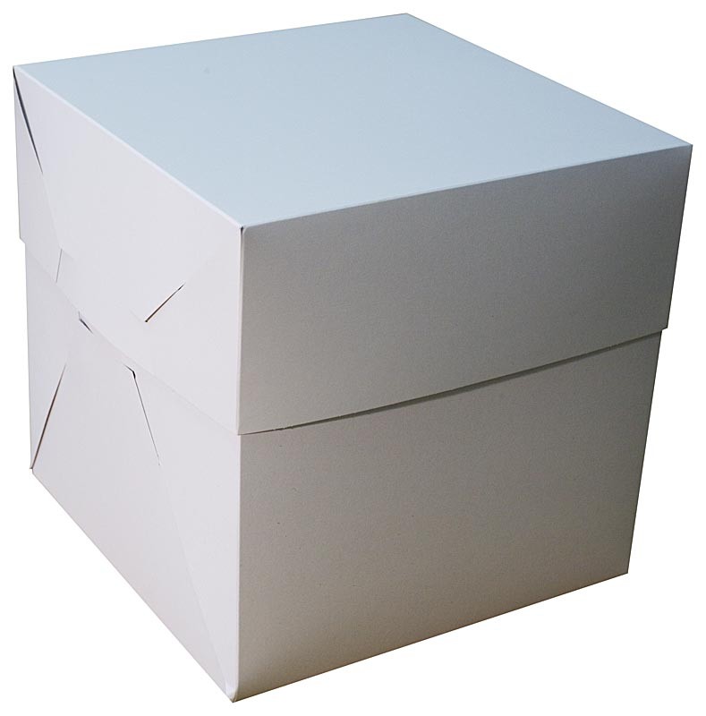 Dortová krabice na PATROVÝ dort, 300x300x300mm. 