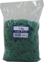 Gumičky barevné 1,2mm x 40mm 1kg.