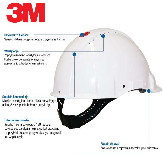 Helma bezpečnodtní průmyslová 3M SOLARIS CUV G3000