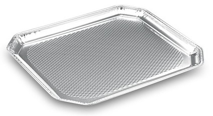 Hliníkový podnos velký 375x280mm, balík 5 ks.