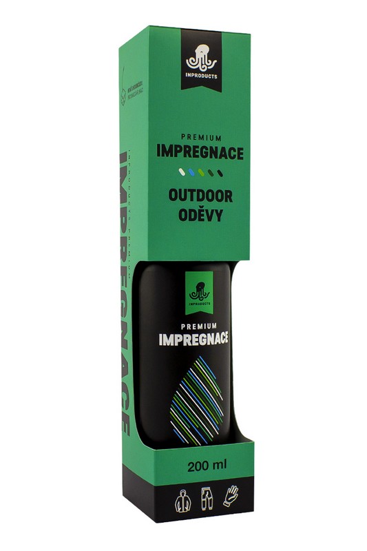 Impregnace na outdoor oděvy INPRODUCTS 200 ml.