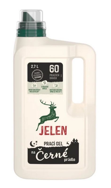 Jelen prací gel na ČERNÉ PRÁDLO 2,7 l