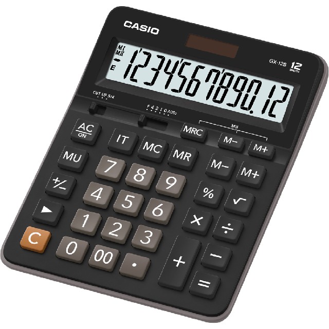 Kalkulačka stolní CASIO GX 12 B