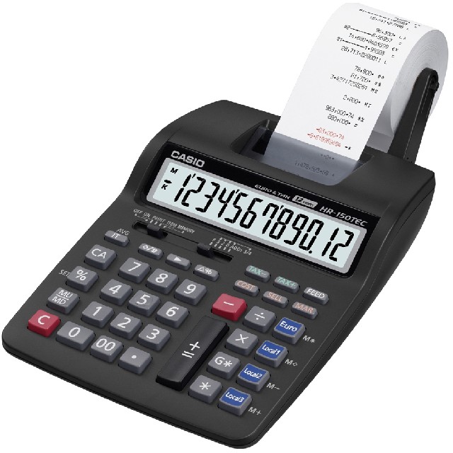 Kalkulačka stoní CASIO HR 150 TEC s tiskem