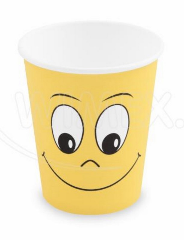 Kelímek papírový 0,2l. Smile 10ks.