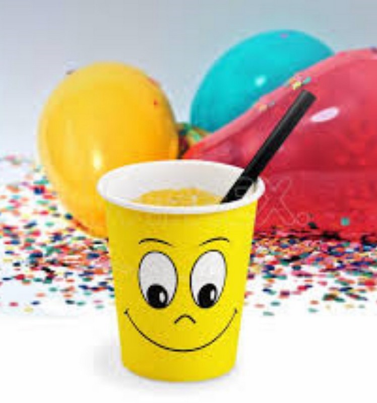 Kelímek papírový 0,2l. Smile 10ks.