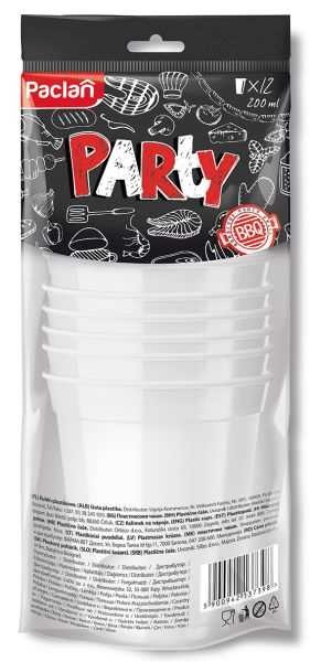 Kelímek PP 0,2l., PARTY 12 ks.