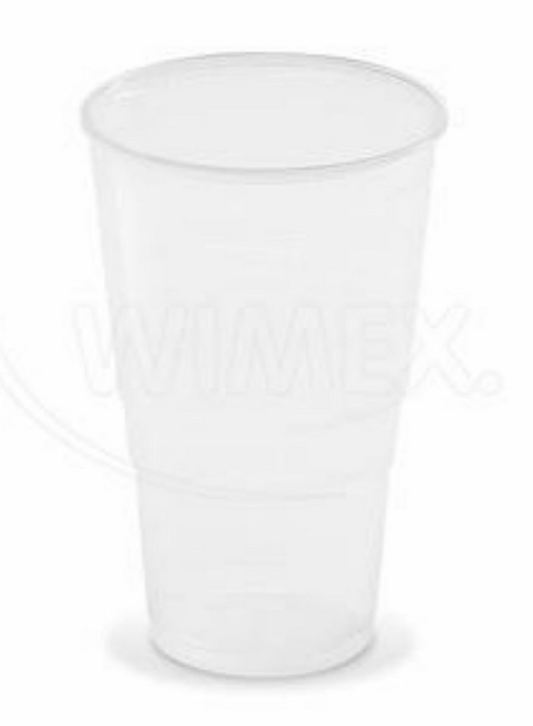 Kelímek PP 0,5l., transparentní, 50 ks.