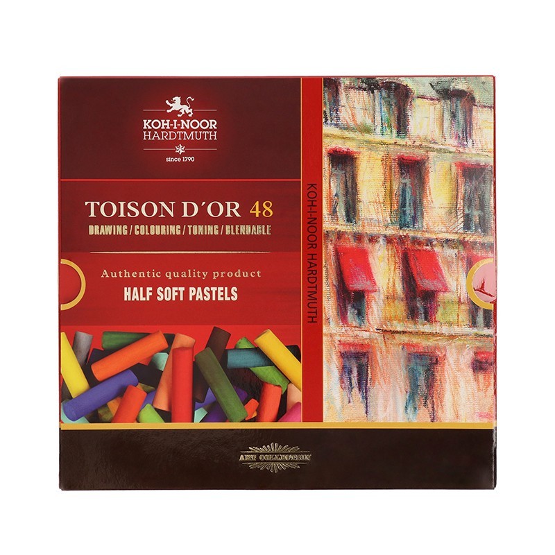 Křídy Toison'Or měkký pastel s poloviční kř