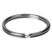 Kroužek klíčový 20 mm nikl