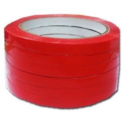 Lepicí páska  9 mm X 66 m červená