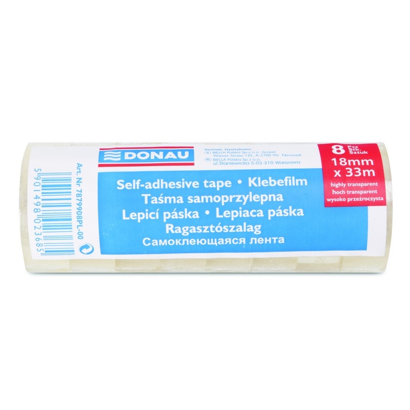 Lepicí páska kancelářská 18 mm x 33 m. balen�