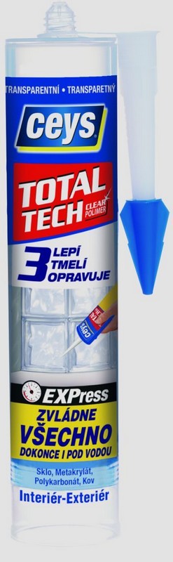 Lepidlo tmel CEYS TOTAL TECH express transparent 2