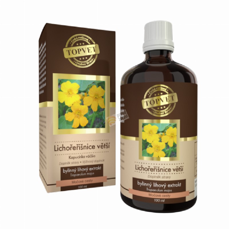 Lichořeřišnice větší tinktura 100 ml.