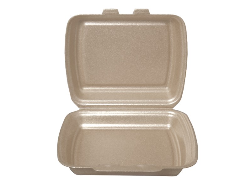 Menu box GASTRO EPP 2x zámek, NATUR, 1. dílný, 