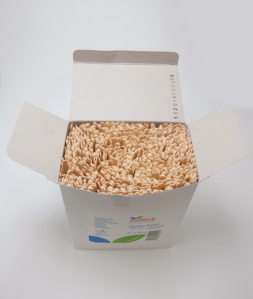 Míchátka dřevěná 14cm. 1.000ks