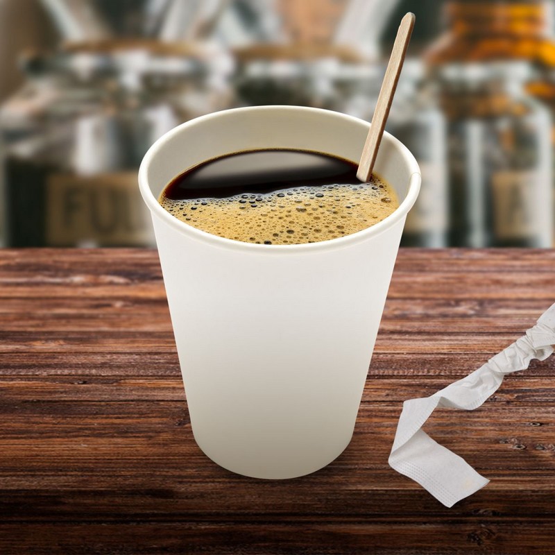 Míchátko dřevěné jednotlivě balen 14 cm. 500 ks.