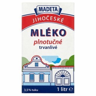 Mléko plnotučné 1l.